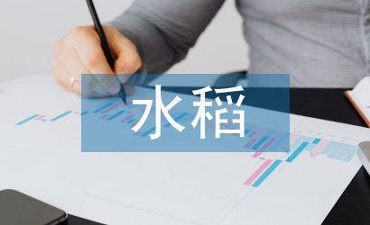 水稻生產技術標準